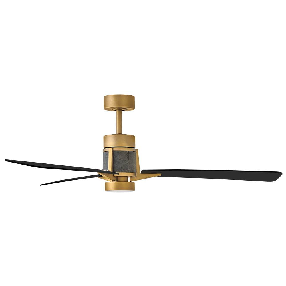 Hinkley Lighting 906256FHB-LDD Heritage Brass Atticus 56'' Led Smart Fan Image 9