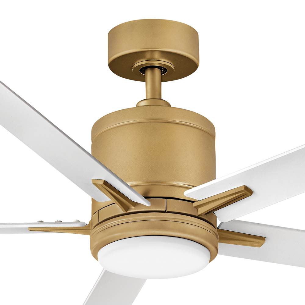 Hinkley Lighting 907052FHB-LWD Heritage Brass Vail 52'' Led Smart Fan Image 4
