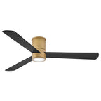 Hinkley Lighting 907552FHB-LDD Heritage Brass Speck Flush 52'' Led Smart Fan Image 1