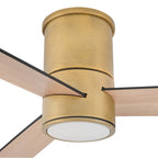 Hinkley Lighting 907552FHB-LDD Heritage Brass Speck Flush 52'' Led Smart Fan Image 6