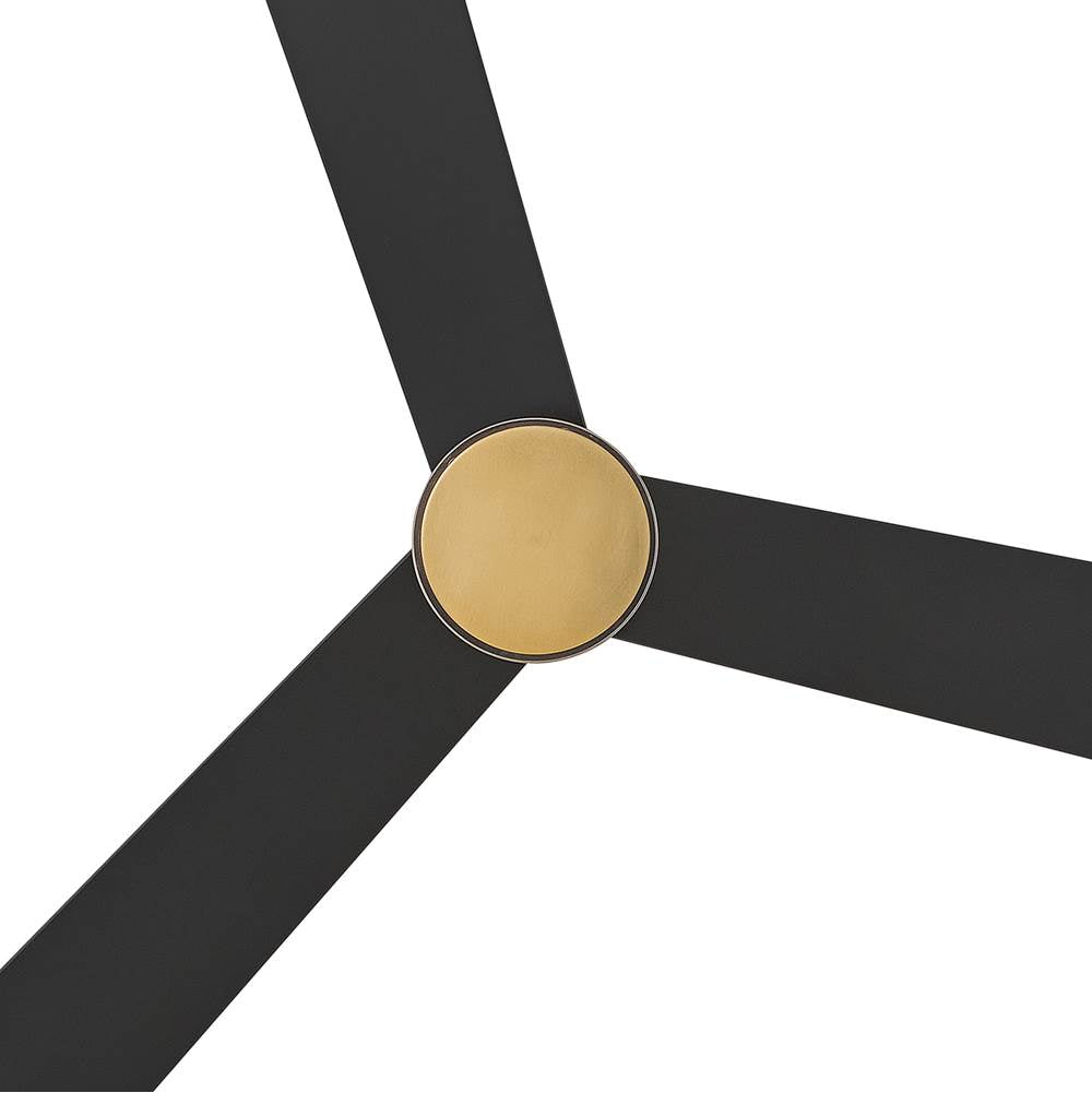 Hinkley Lighting 907552FHB-LDD Heritage Brass Speck Flush 52'' Led Smart Fan Image 4