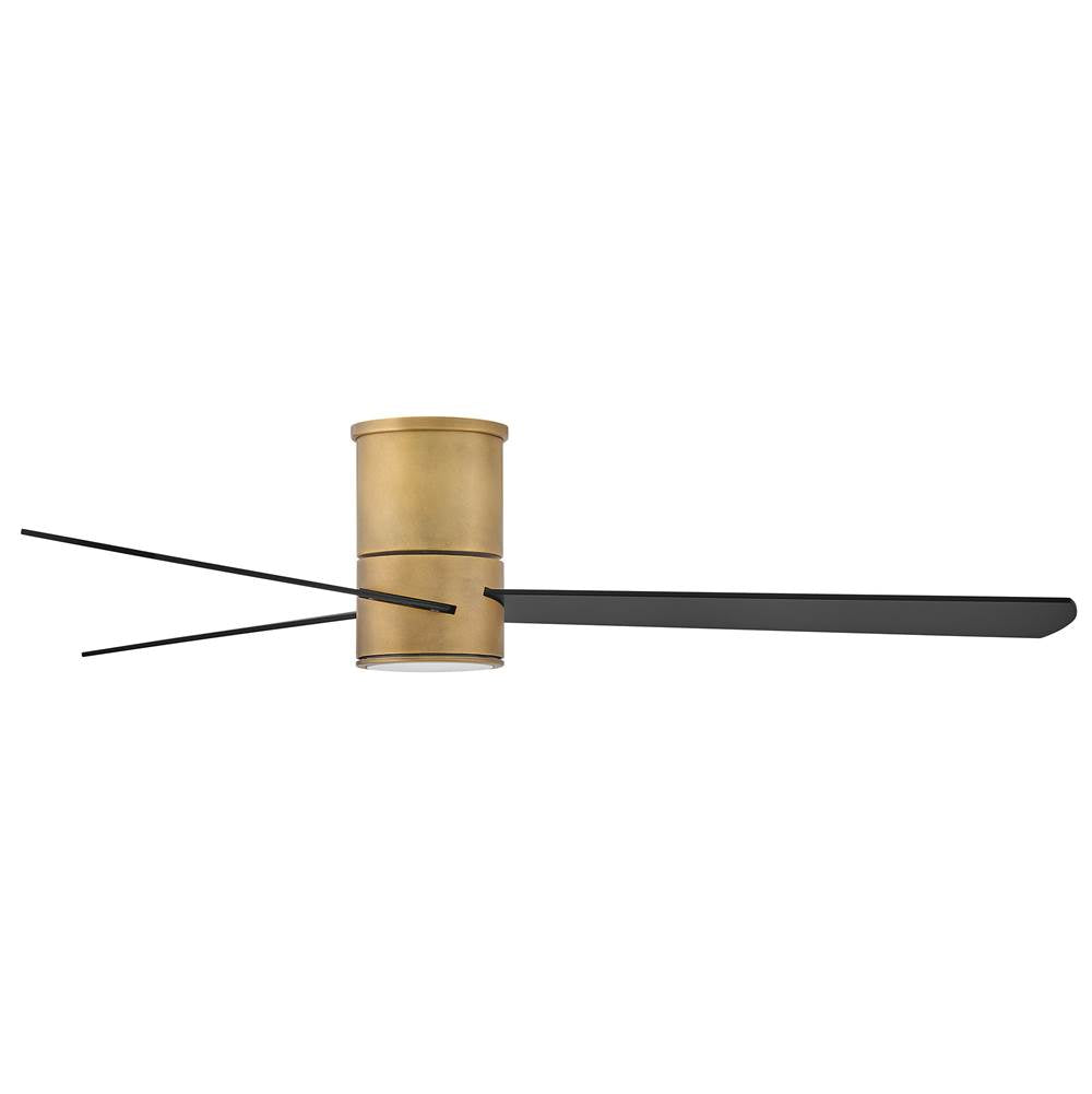 Hinkley Lighting 907552FHB-LDD Heritage Brass Speck Flush 52'' Led Smart Fan Image 2