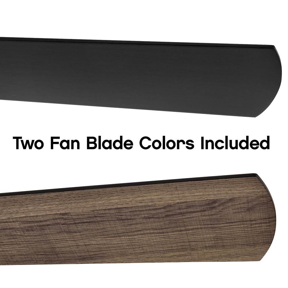 Hinkley Lighting 907552FMB-LDD Matte Black Speck Flush 52'' Led Smart Fan Image 8