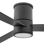 Hinkley Lighting 907552FMB-LDD Matte Black Speck Flush 52'' Led Smart Fan Image 7