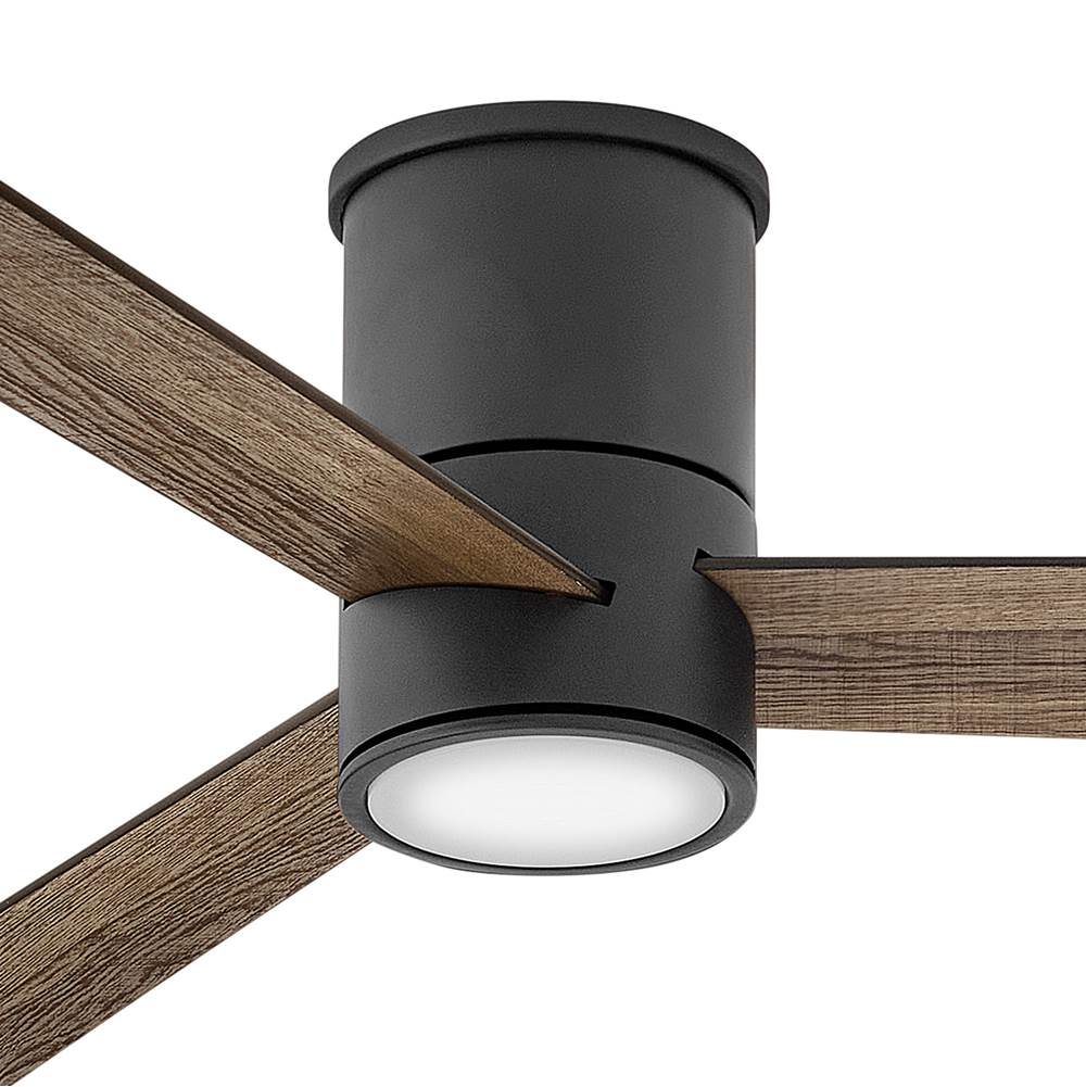 Hinkley Lighting 907552FMB-LDD Matte Black Speck Flush 52'' Led Smart Fan Image 6