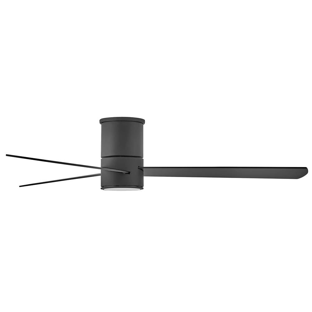 Hinkley Lighting 907552FMB-LDD Matte Black Speck Flush 52'' Led Smart Fan Image 2
