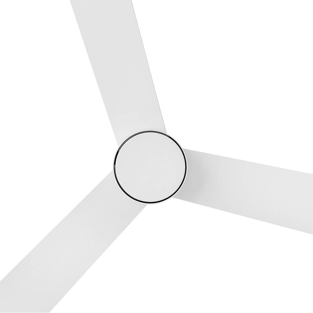 Hinkley Lighting 907552FMW-LDD Matte White Speck Flush 52'' Led Smart Fan Image 4