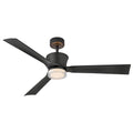 Hinkley Lighting 910956FMB-LDD Matte Black Vosh 56'' Led Smart Fan With Uplight Image 1