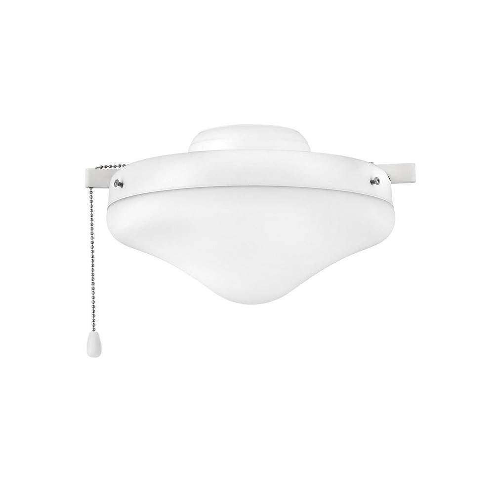 Hinkley Lighting 930007FCW Chalk White Light Kit Heirloom Glass Image 1