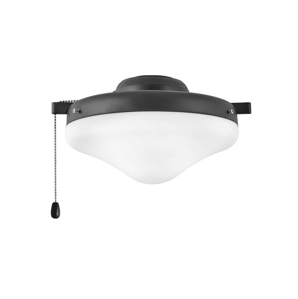 Hinkley Lighting 930007FMB Matte Black Light Kit Heirloom Glass Image 1