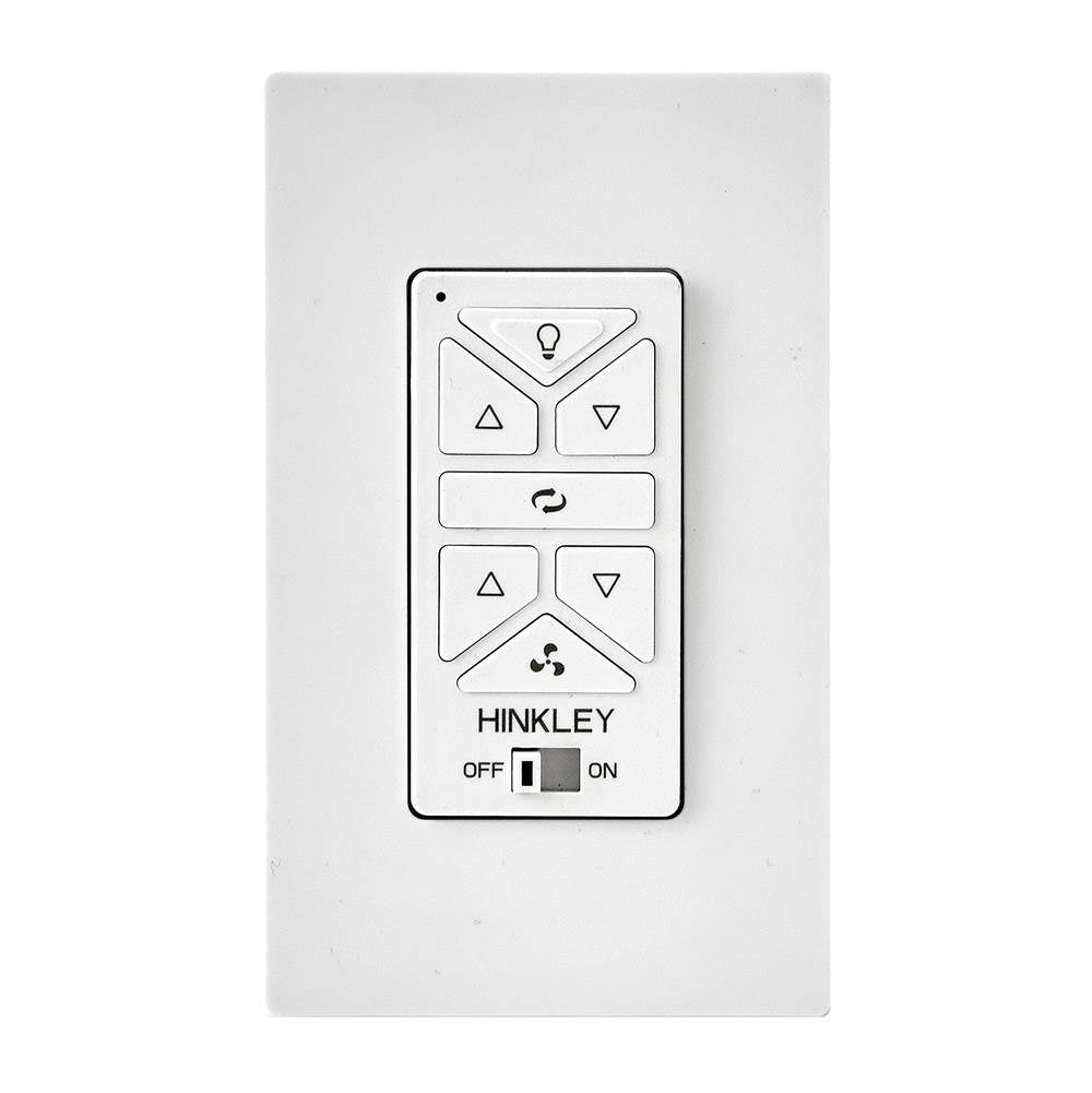 Hinkley Lighting 980024FWH White Hiro Wall Control Reversing - Wired Image 1