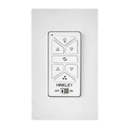 Hinkley Lighting 980024FWH White Hiro Wall Control Reversing - Wired Image 1