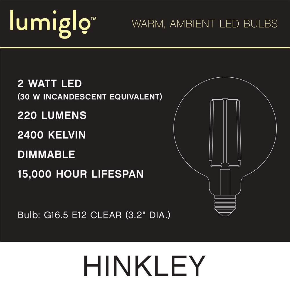 Hinkley Lighting E12G162243CL  Led Bulb Image 5