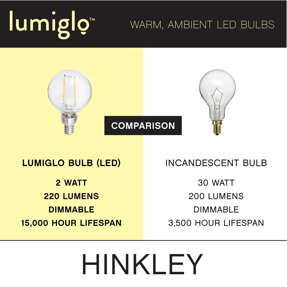 Hinkley Lighting E12G162243CL  Led Bulb Image 3
