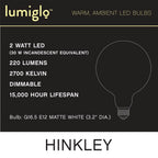 Hinkley Lighting E12G162273MW-6  Led Bulb 6 Pack Image 4