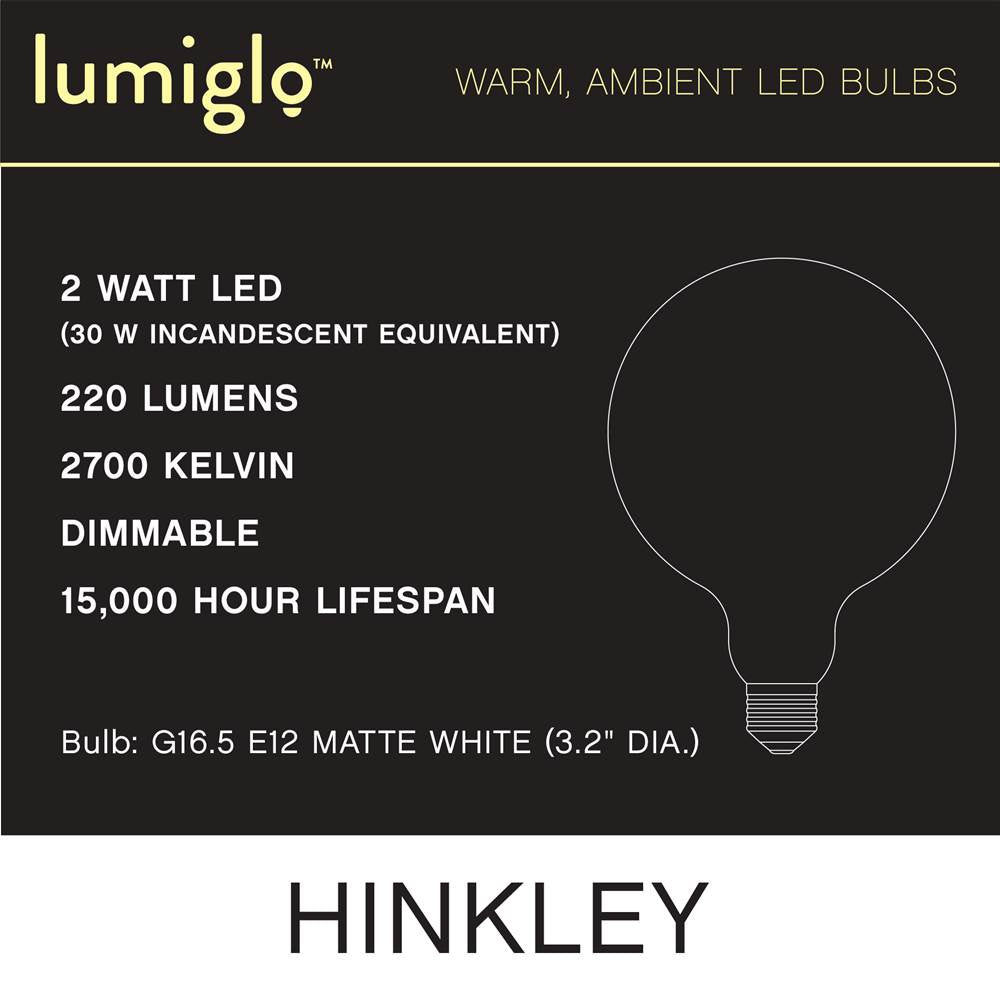 Hinkley Lighting E12G162273MW-6  Led Bulb 6 Pack Image 4