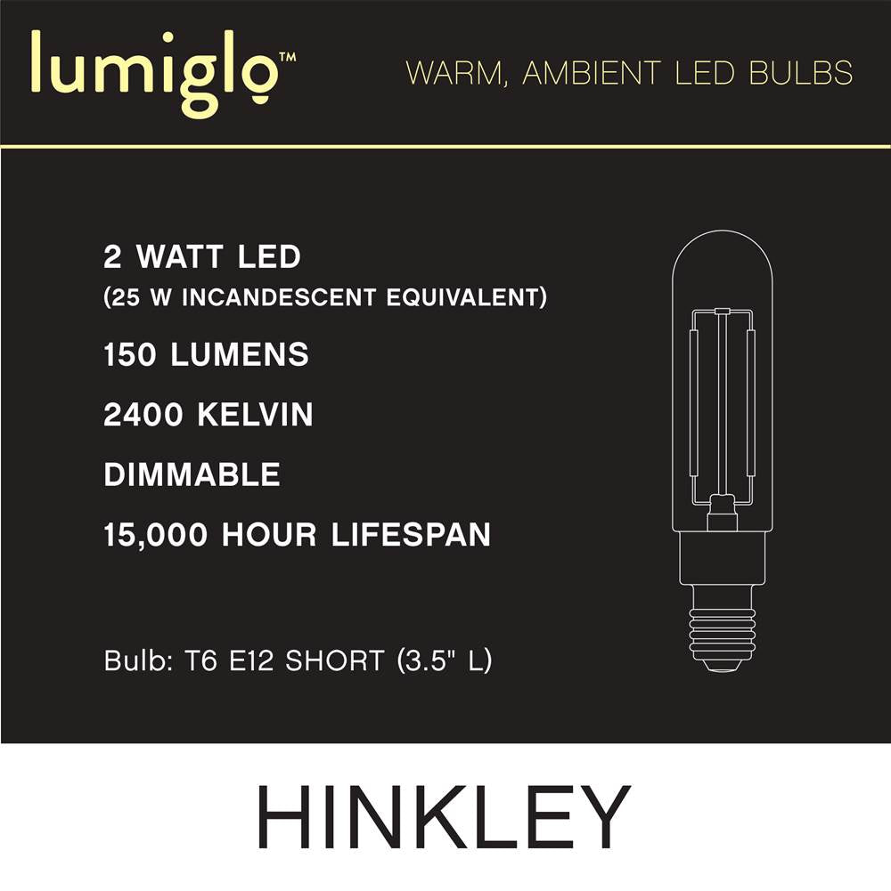 Hinkley Lighting E12T62243CL-24  Led Bulb 24 Pack Image 4