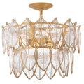 Hinkley Lighting FR32603DA Distressed Brass Medium Convertible Semi Flush Image 1