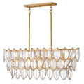 Hinkley Lighting FR32605DA Distressed Brass Medium Five Light Linear Image 1