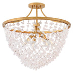 Hinkley Lighting FR41591DA Distressed Brass Medium Semi-flush Mount Image 1