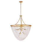 Hinkley Lighting FR41595DA Distressed Brass Medium Chandelier Image 1