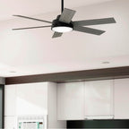 Hunter 51853 Matte Black 52 Inch Donatella Matte Black Ceiling Fan With Led Light Kit And Handheld Remote Image 5