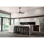 Hunter 51853 Matte Black 52 Inch Donatella Matte Black Ceiling Fan With Led Light Kit And Handheld Remote Image 6