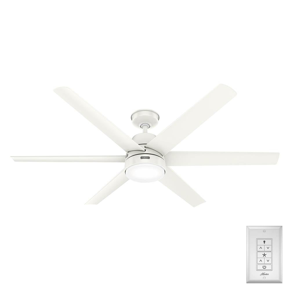 Hunter 52370 Fresh White 60in Skysail -fresh White Image 5