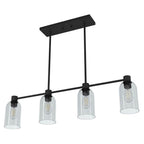 Hunter 19715 Natural Iron Lochemeade 4 Light Linear Chandelier Image 2
