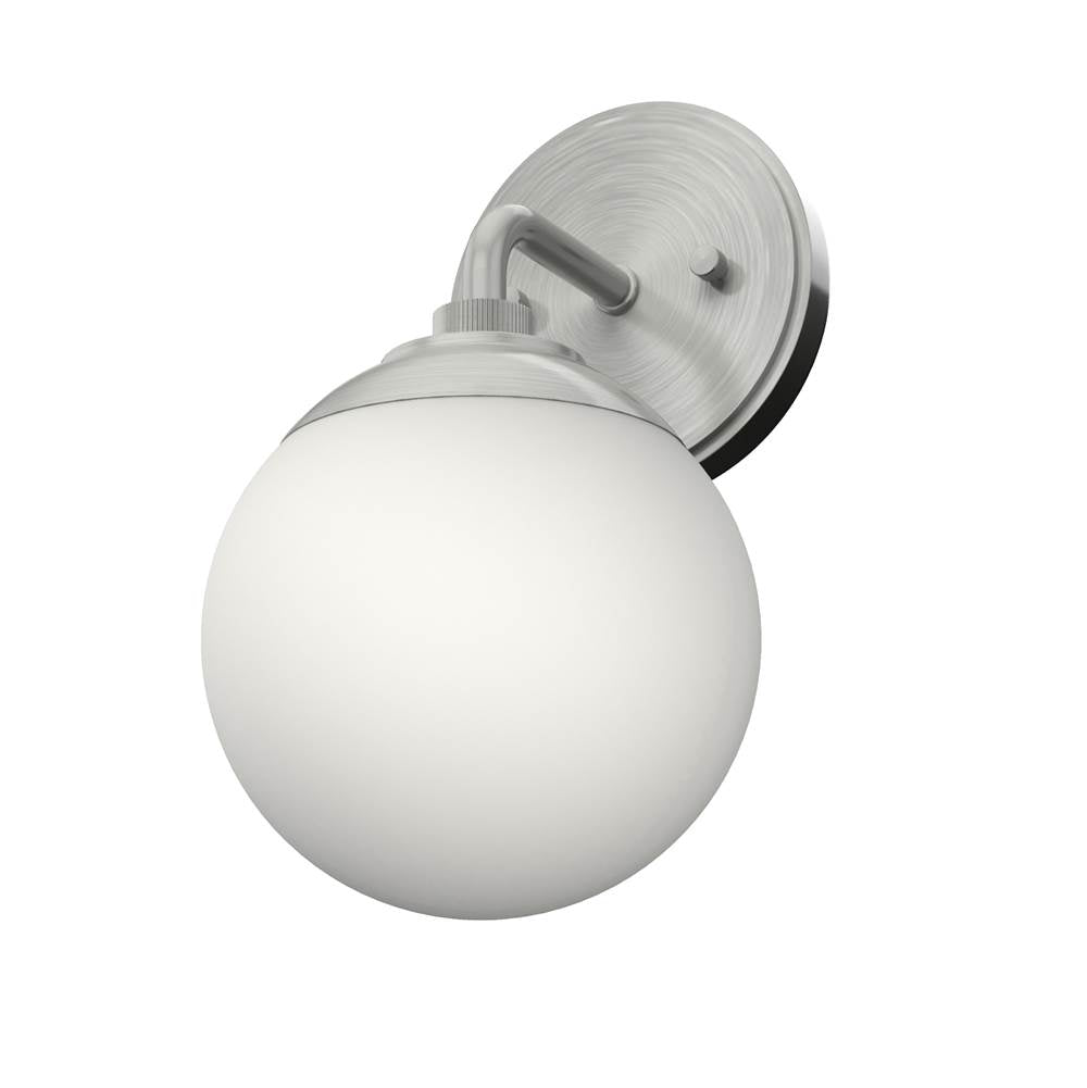 Hunter Hepburn Sconce Brushed Nickel
