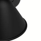 Hunter 46011 Matte Black Cassius Matte Black 1 Light Small Image 4
