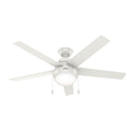 Hunter Anslee 52'' Anslee -fresh White