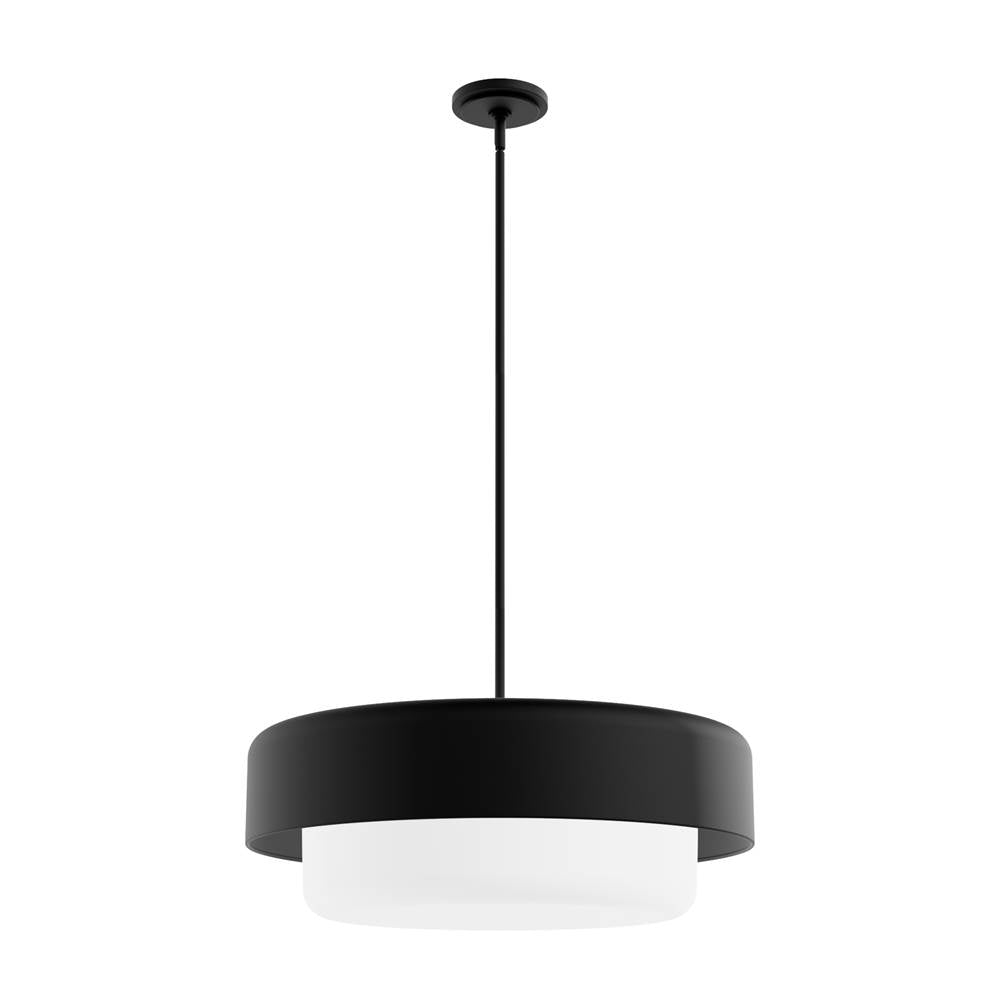 Hunter Station 4 Light Pendant Nat Iron