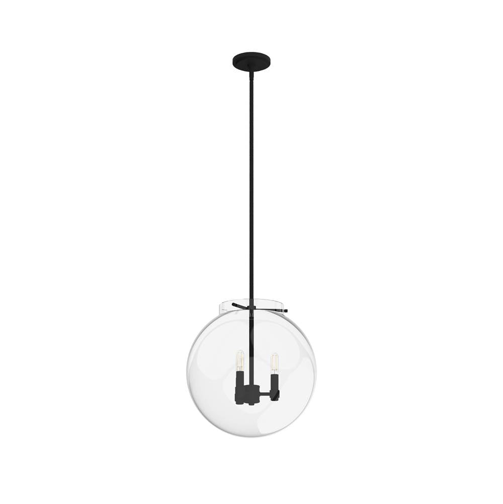 Hunter 19658 Natural Iron Hunter Sacha Natural Iron 3 Light Pendant Ceiling Light Fixture Image 1