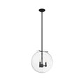 Hunter 19658 Natural Iron Hunter Sacha Natural Iron 3 Light Pendant Ceiling Light Fixture Image 1