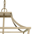 Hunter 19069 Alturas Gold Hunter Laurel Ridge Alturas Gold 4 Light Pendant Ceiling Light Fixture Image 3