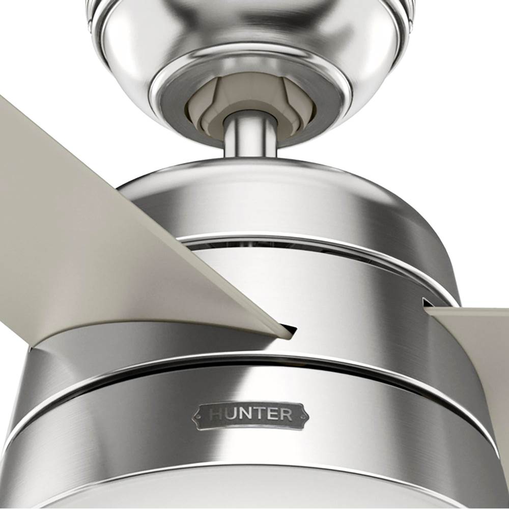Hunter 50540 Brushed Nickel 52 Inch Aker Brushed Nickel Image 5