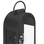 Hunter 46058 Matte Black Hunter Kendra Bell Matte Black With Clear Glass 1 Light Image 4