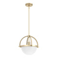 Hunter 19234 Alturas Gold Wedgefield 1 Light Pendant Ag Image 1