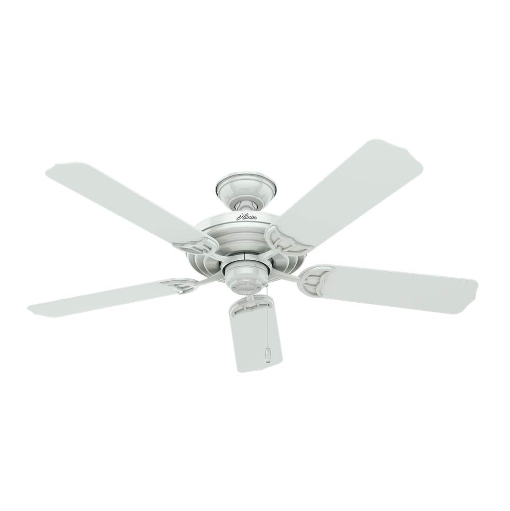 Hunter 53054 White 52'' Sea Air-white Image 1