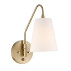 Hunter 48173 Alturas Gold Valley Park 1 Light Large Pin Up Sconce Gold Image 3