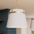 Hunter 48162 Alturas Gold Ada Lee 1 Light Small Pendant Gold Image 5
