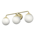 Hunter Hepburn 3 Light Vanity Modern Brass