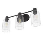Hunter 19712 Noble Bronze Hunter Lochemeade Noble Bronze 3 Light Vanity Wall Light Fixture Image 3