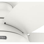 Hunter 52418 Fresh White 52in Lilliana -  Fresh White Image 9