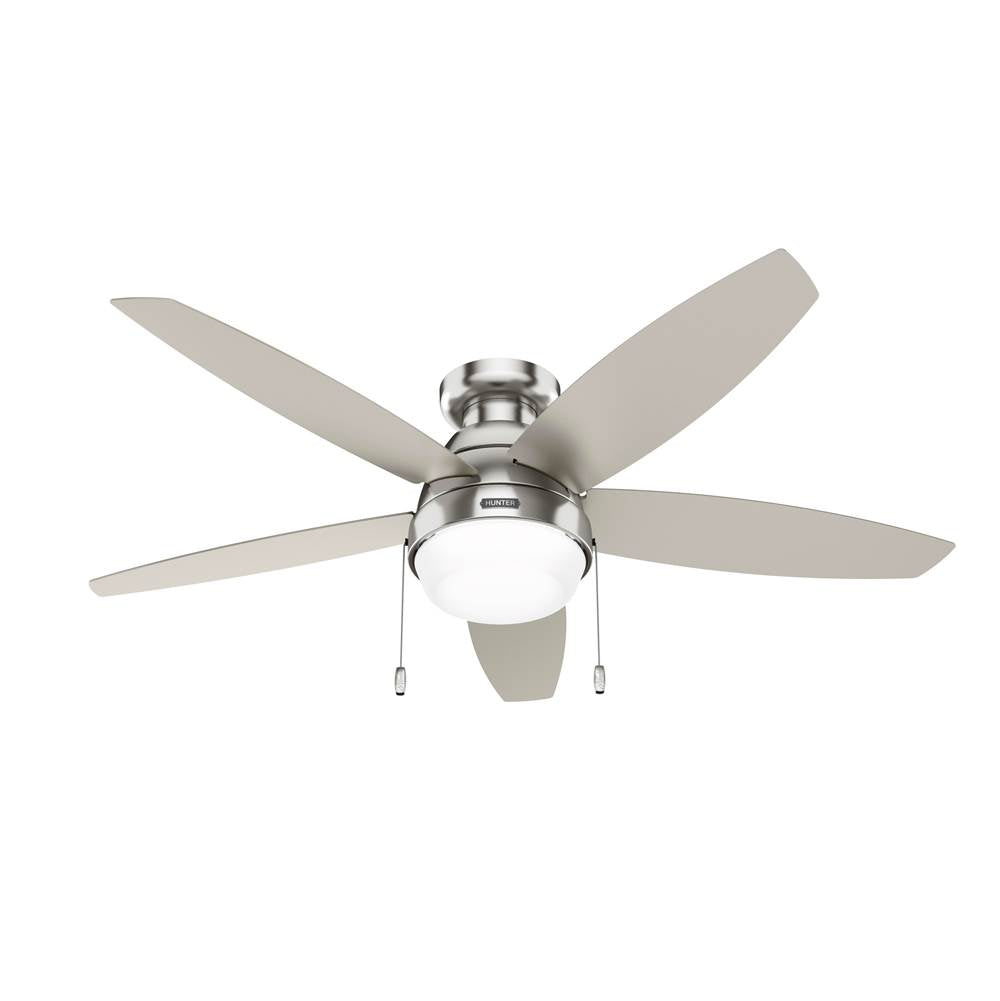Hunter 52419 Brushed Nickel 52in Lilliana -  Brushed Nicked Image 1