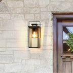 Hunter 46051 Matte Black Hunter Timbergrove Matte Black With Clear Glass 1 Light Image 8