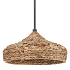 Hunter 49028 Matte Black Cambria Matte Black 1 Light Large Pendant Ceiling Light Fixture Image 1