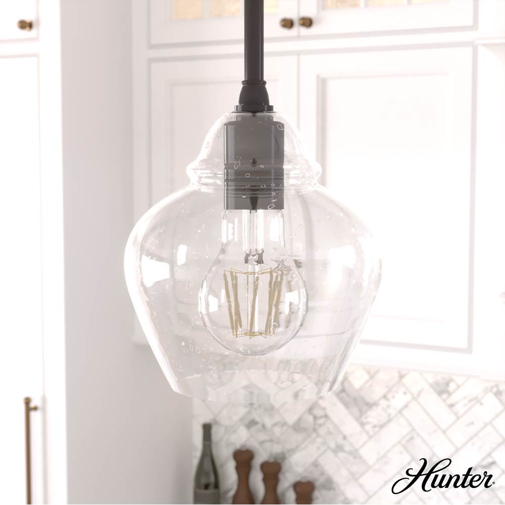 Hunter 19649 Noble Bronze Dunshire 1 Light Pendant 6 Inch Image 3