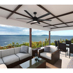 Hunter 59628 Matte Black 72'' Solaria - Matte Black Image 2